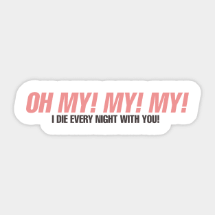 ommm Sticker